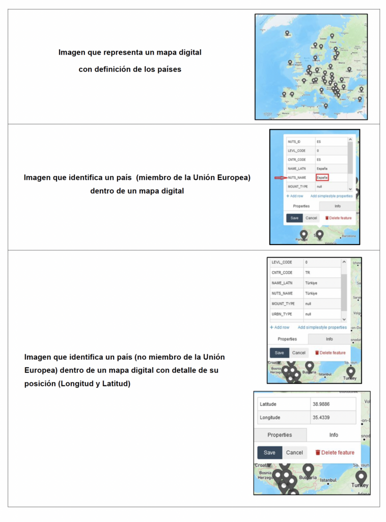 mapas cruce de fronteras tacógrfao