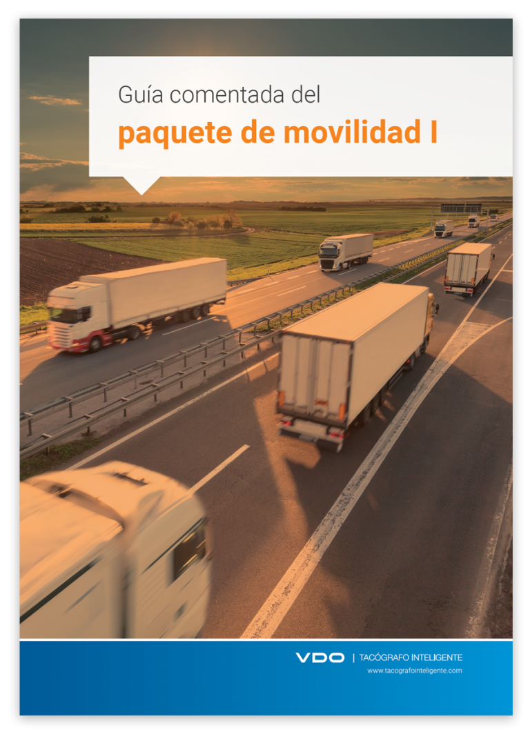 Portada de la guía del Paquete de Movilidad europeo