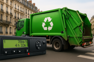 Tacógrafo y residuos