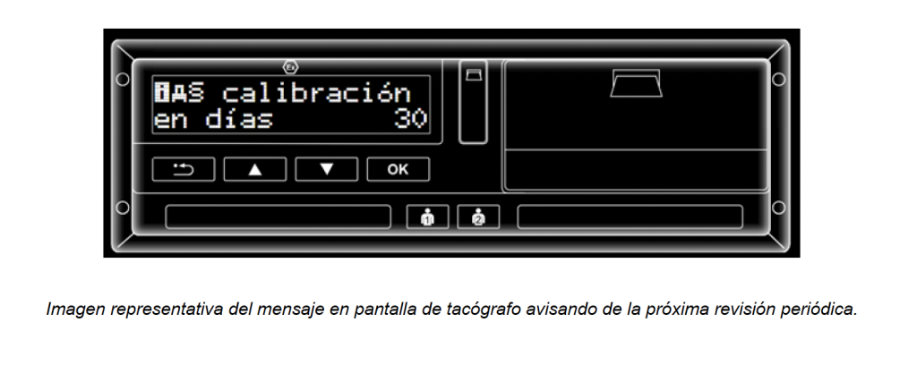Calibración tacógrafo