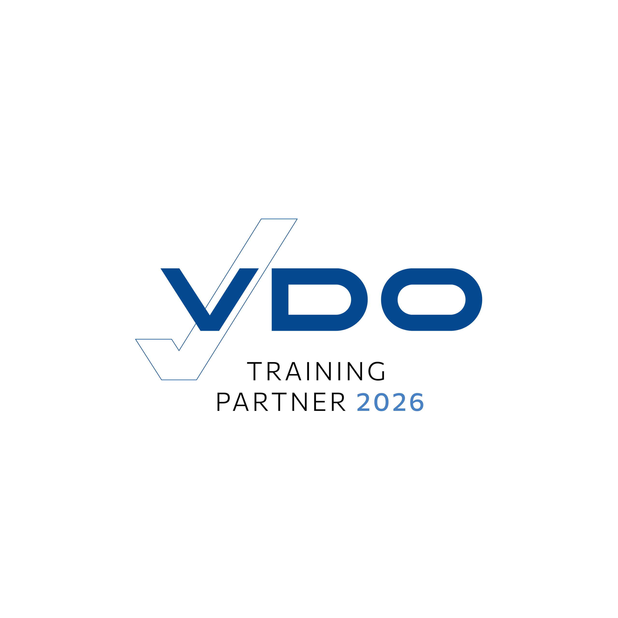 Sello VDO Training Partner 2026