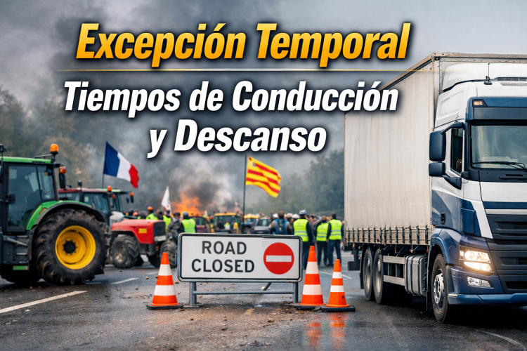 excepciones tiempos de conduccion y descanso