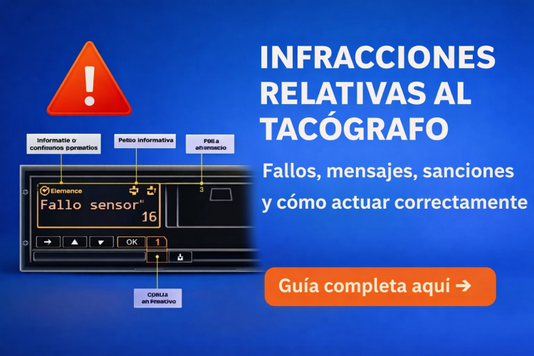 Fallos tacógrafo