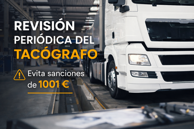 Revisión periódica del tacógrafo