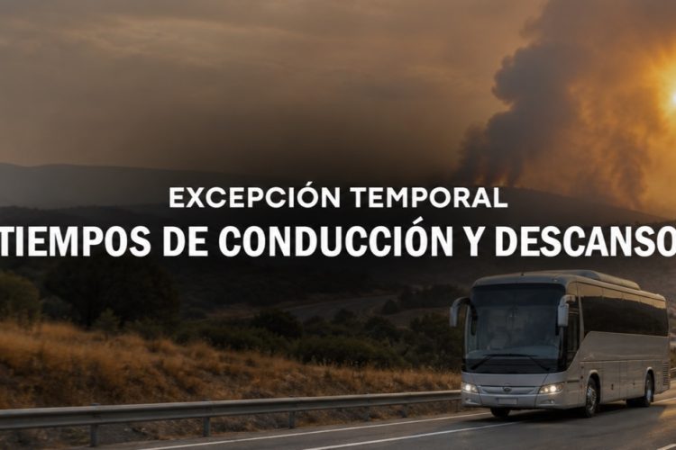excepción tiempos conducción y descanso castilla y león