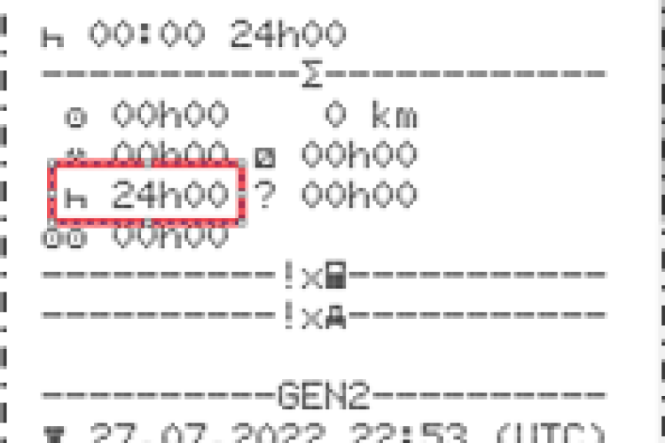 periodo vacaciones tacografo