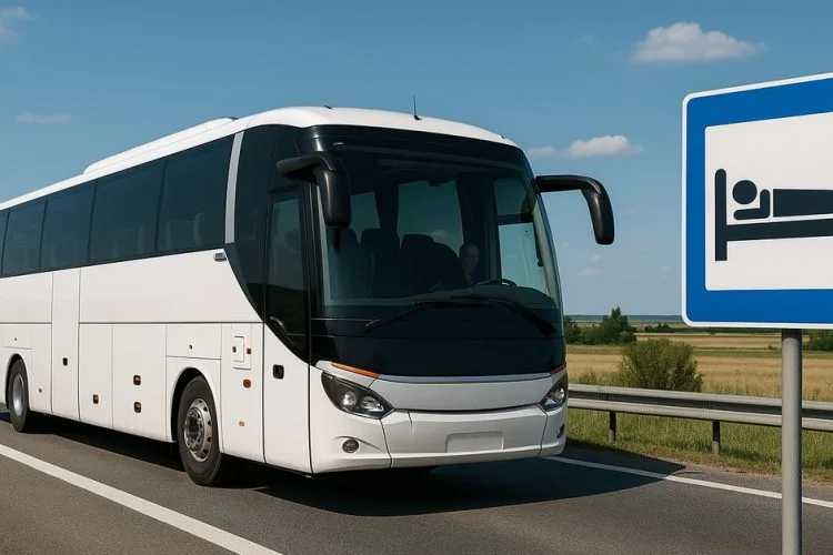 Tiempos de descanso transporte viajeros