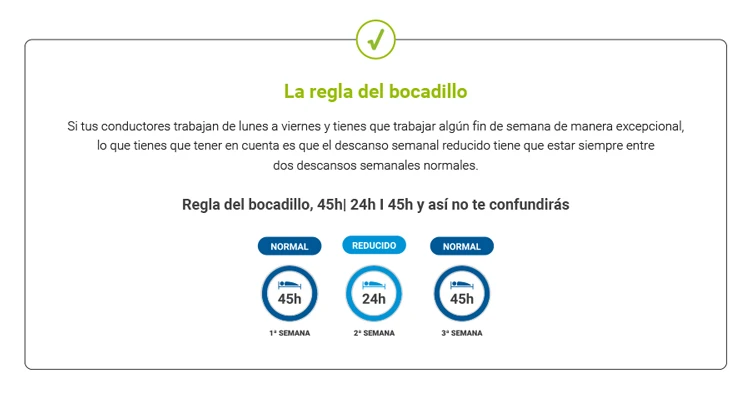 tiempos de conduccion y descanso pdf