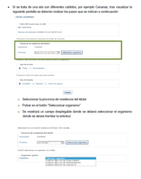 solicitar tarjeta conductor 2