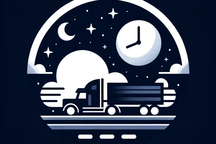 trabajo nocturno transporte carretera