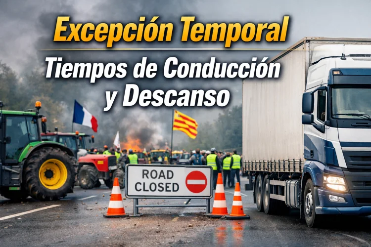 excepciones tiempos de conduccion y descanso