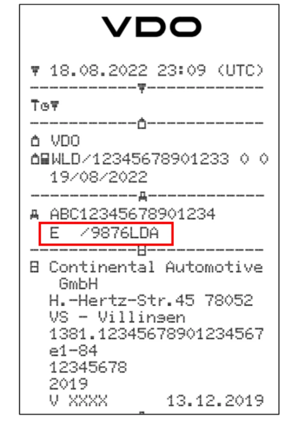 documento control matricula