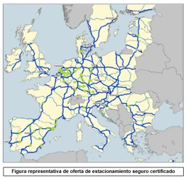 Zonas de estacionamiento transporte