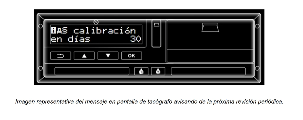 Calibración tacógrafo