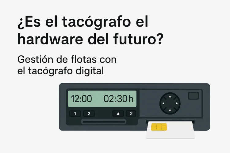 gestión flotas tacógrafo